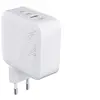 Image de Chargeur Secteur Universel 100W USB-C et USB-A Power Delivery GaN Blanc