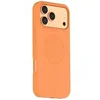 Image de Force Case - Coque de protection pour téléphone portable - compatibilité avec MagSafe - silicone - orange - pour Apple iPhone 17 Pro Max