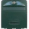Image de Boîte aux lettres BALTHAZAR MINI 1 Porte - Murale - Acier galvanisé - Ouverture totale - Vert - Fabriqué en France