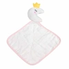 Image de Doudou avec Lange Lune 18cm Rose