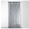 Image de Rideau Voilage à Oillets "Grigri" 140x240cm Anthracite