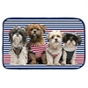 Image de Tapis velours 45x75cm imprimé NAVY