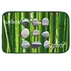 Image de Tapis rectangulaire velours polyester photoprint, natural deco tapis multi couleur taille 45 x 75