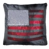 Image de Housse de coussin Strass 40x40cm US Flag