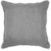 Image de Coussin passepoil 40 x 40 cm chambray uni newton Gris