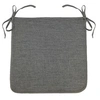 Image de Galette 40 x 40 x 3.5 cm chambray uni newton Anthracite