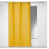 Image de Rideau a oeillets 140 x 240 cm coton uni panama Miel