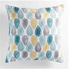 Image de Coussin passepoil 60 x 60 cm polyester imprime palpito Blanc