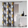 Image de Rideau Leafy Jaune 140x240 -