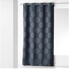 Image de Rideau à Oeillets Jacquard "Orkys" 140x260cm Navy