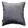 Image de Coussin passepoil 60 x 60 cm polyester uni essentiel Beton