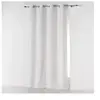Image de Rideau a oeillets Microfibre Absolu Blanc 140 x 280 cm