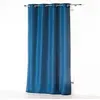 Image de Rideau a oeillets 140 x 280 cm microfibre unie absolu Indigo