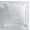 Image de Coussin Déco "Quadris" 40x40cm Blanc
