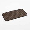Image de Tapis rectangle 50 x 80 cm velours imprime or graphigold Noir