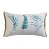 Image de Coussin à Franges "Ayanna" 30x50cm Gris Clair
