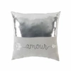 Image de Coussin Déco "Amour" 40x40cm Argent
