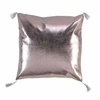 Image de Coussin Déco Déhoussable "Luxury" 40x40cm Or Rose