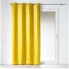 Image de Rideau occultant velours Tropicaline jaune 140x240 cm