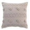 Image de Coussin lin déhoussable 40x40 cm en coton Alenia