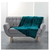 Image de Plaid 125 x 150 cm flanelle unie flanou Bleu