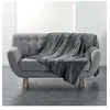 Image de Plaid Uni en Flanelle "Flanou" 180x220cm Gris
