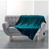 Image de Plaid 180 x 220 cm flanelle unie flanou Bleu