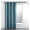 Image de Rideau a oeillets 140 x 280 cm tisse uni meliane Bleu