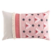 Image de Coussin Déco à Motifs "Esmeralda" 30x50cm Rose
