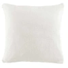 Image de Coussin Déco Uni "Angelia" 40x40cm Blanc