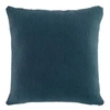 Image de Coussin Déco Uni Angelia 40x40cm Bleu Marine