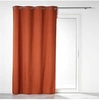 Image de Rideau Occultant "Obscure" 140x260cm Terracotta