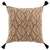Image de Coussin Déco Imprimé "Kalinda" 40x40cm Noir
