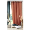Image de Rideau linette - terracotta