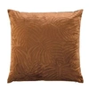 Image de Coussin Déco Velours "Analia" 50x50cm Camel