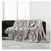 Image de Plaid Imitation Fourrure "Caribou" 125x150cm Naturel