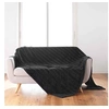 Image de Plaid Flanelle Uni "Arya" 180x220cm Noir