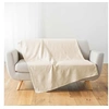 Image de Plaid Lucile en polycoton naturel 220x240