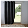 Image de Rideau Occultant Velours "Shadow" 140x260cm Noir