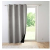 Image de Rideau Isolant Velours "Polarchic" 140x260cm Gris