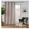 Image de rideau a oeillets 140 x 240 cm occultant jacquard dusky lin