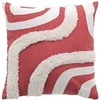 Image de Housse de Coussin Déco "Mirade" 40x40cm Terracotta