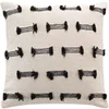 Image de Coussin Déco "Juline" 40x40cm Naturel