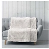 Image de Plaid Imitation Fourrure Uni "Marilou" 180x220cm Naturel