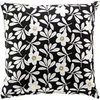 Image de Coussin Déco Imprimé "Wilma" 45x45cm Noir