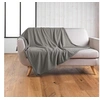 Image de Plaid bouclette unie Wooly Gris 125x150