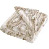 Image de Plaid Imitation Fourrure "Cheyenne" 180x220cm Naturel