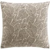 Image de Housse de Coussin Jacquard "Vivo" 40x40cm Taupe