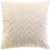 Image de Housse de Coussin en Velours "Daisy" 40x40cm Naturel