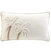 Image de Coussin Déco Tufté "Sahara" 30x50cm Naturel